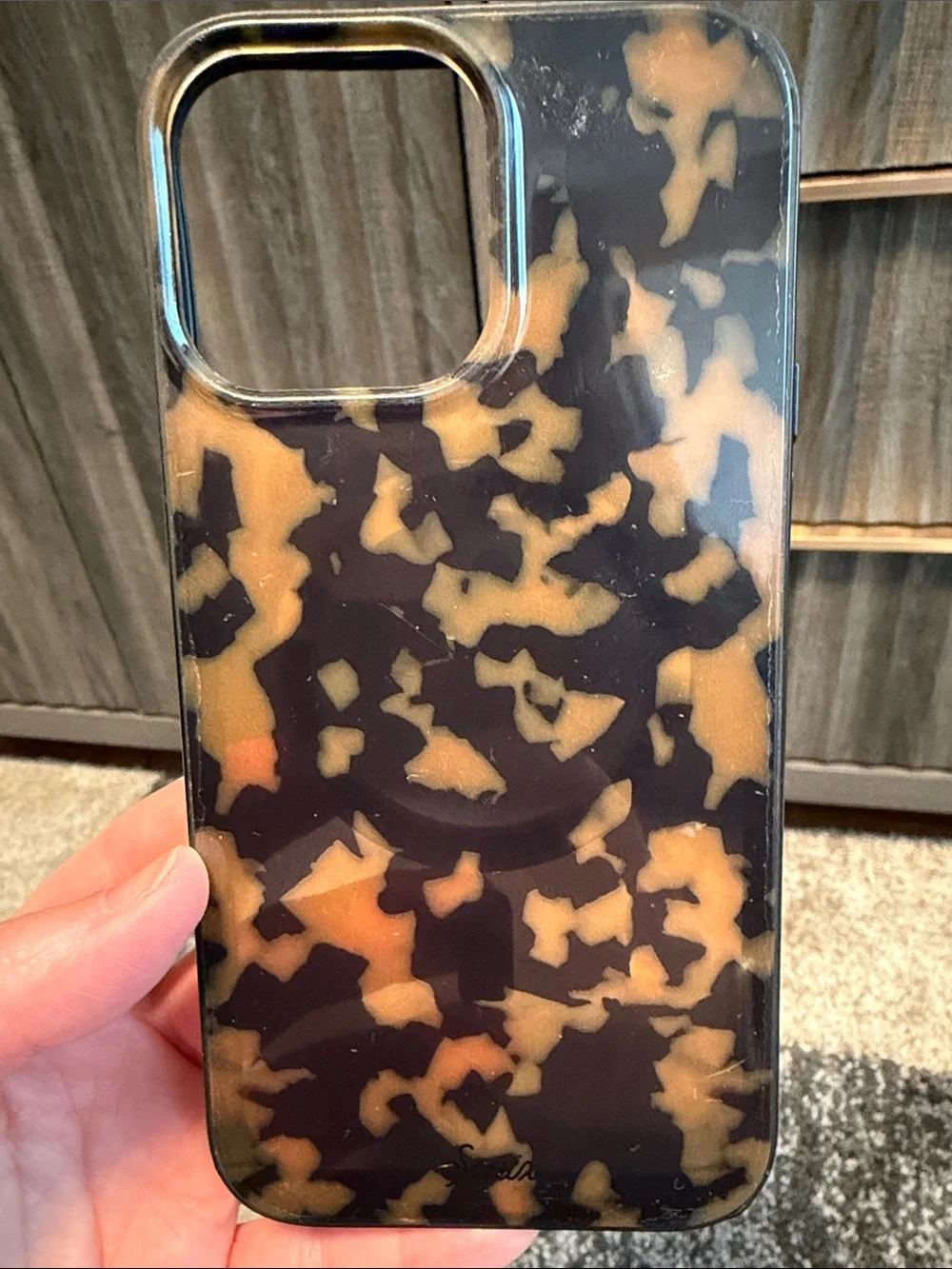 Sonic iPhone 13 Pro Max case, tortoise GUC!